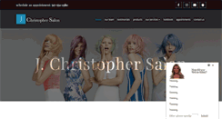 Desktop Screenshot of j-christophersalon.com